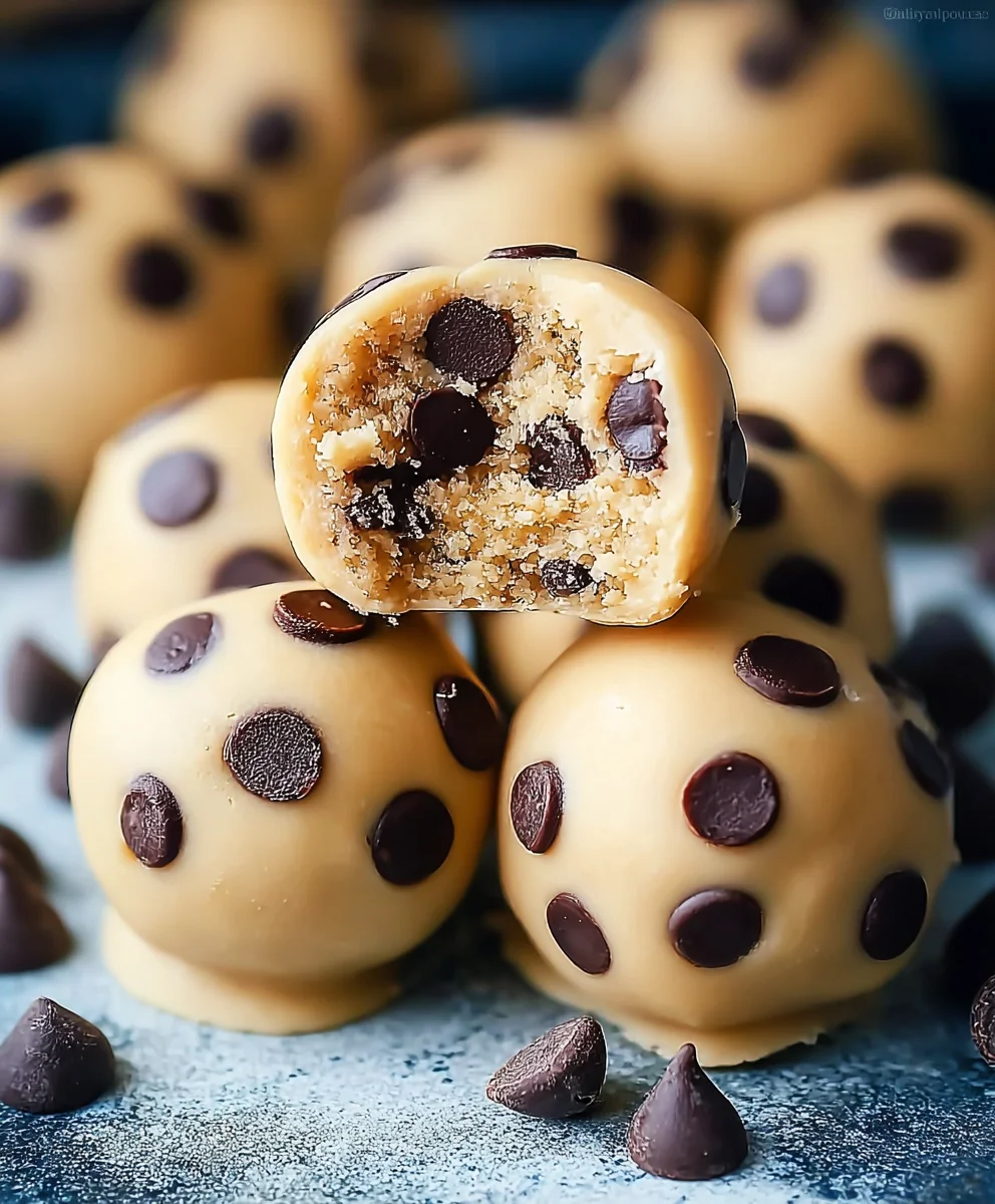 Easy Cookie Dough Truffles - No Bake Treat