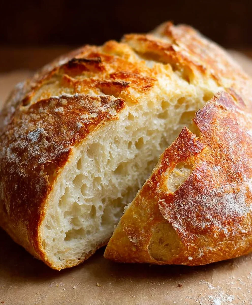 Easiest No Knead Artisan Bread Recipe