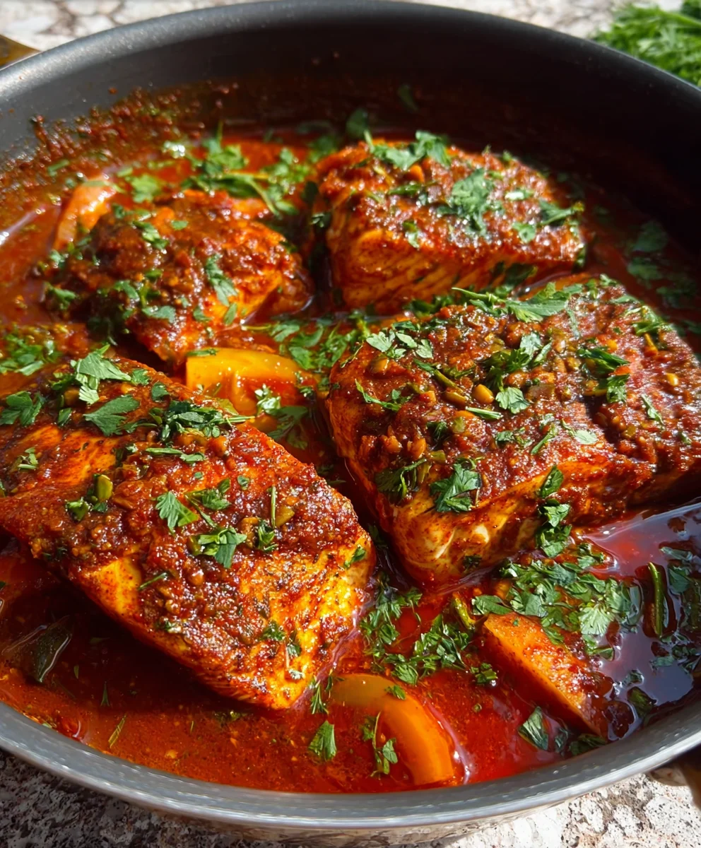 Classic Spicy Moroccan Fish-Rich Sauce Recipe