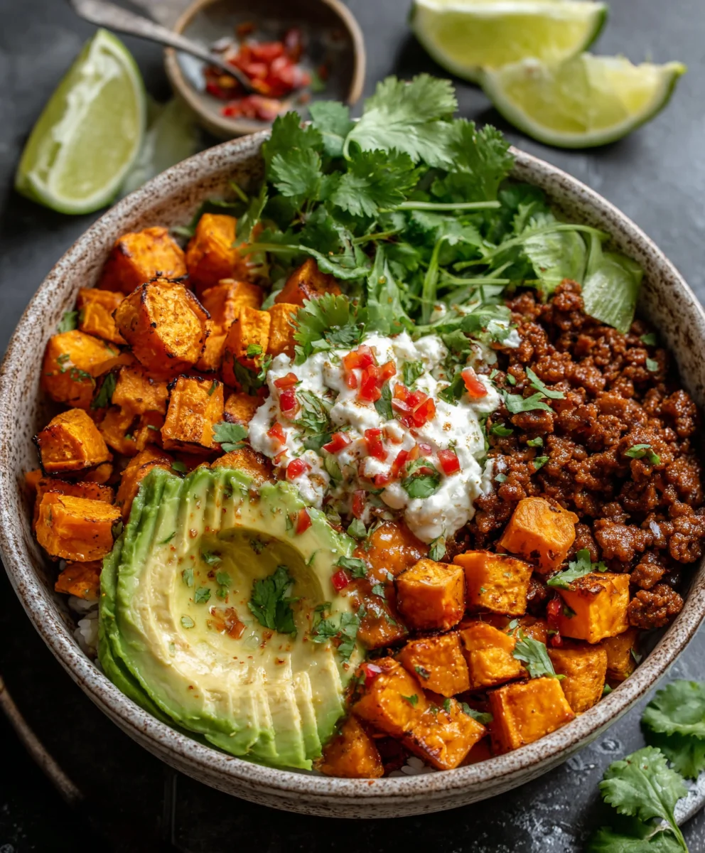 Sweet Potato Taco Bowl - Healthy & Delicious Dinner