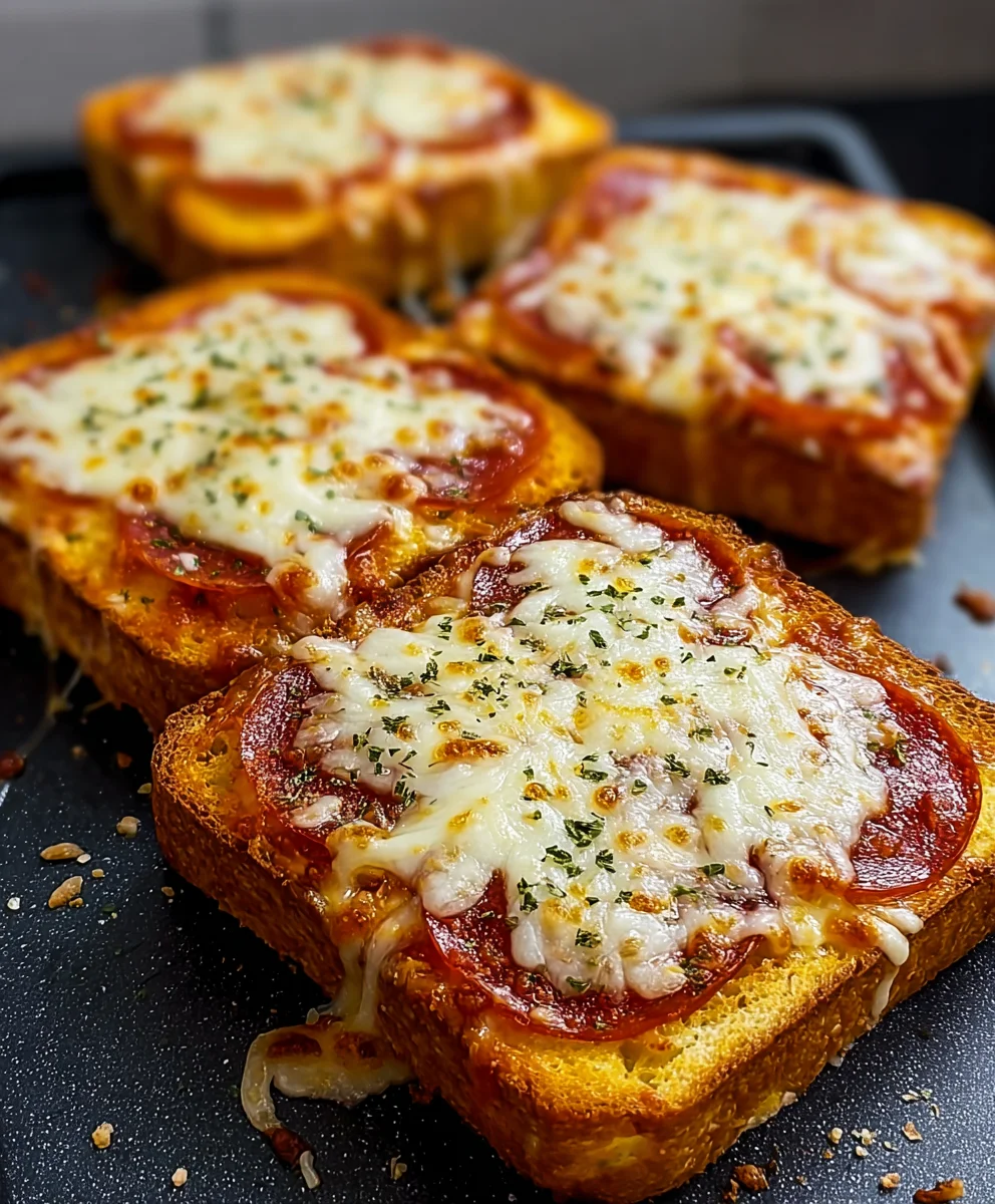 Air Fryer Pizza Toast Quick Easy Delicious Recipe