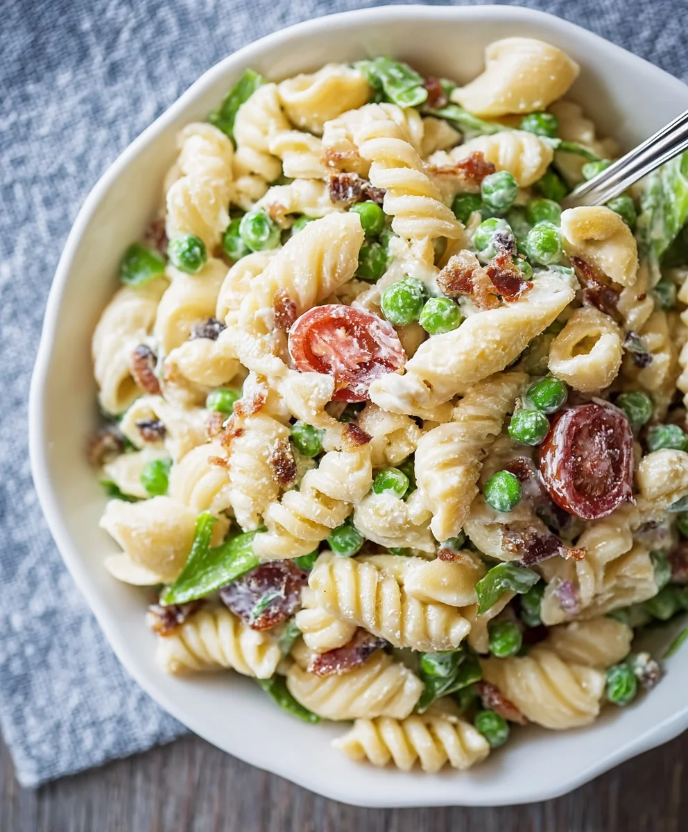 Creamy Pasta Salad Easy & Delicious Recipe