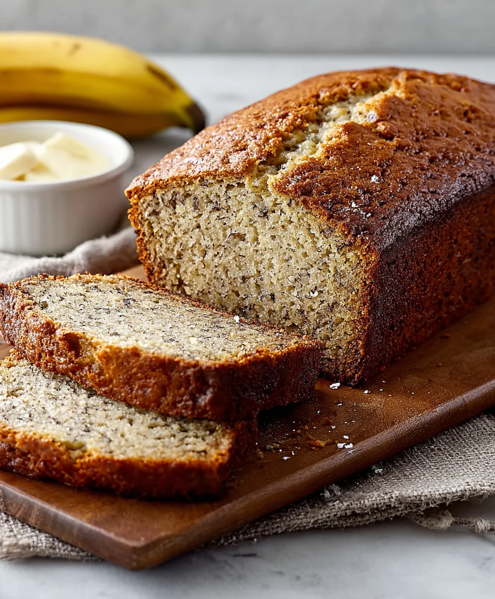 Easy Moist Banana Bread - Simple & Delicious Recipe