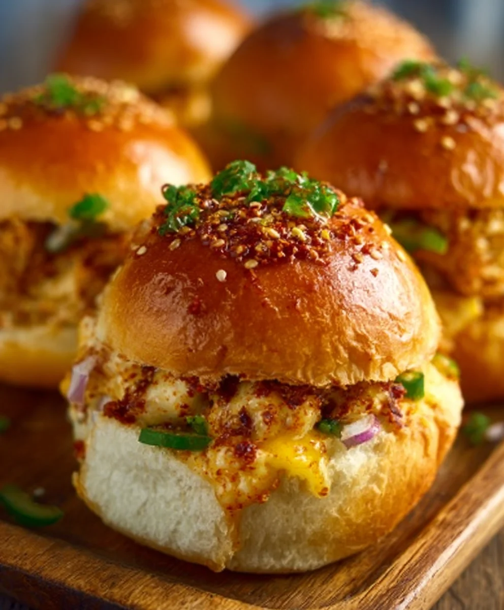 Cheesy Dynamite Chicken Buns Recipe - Easy & Delicious