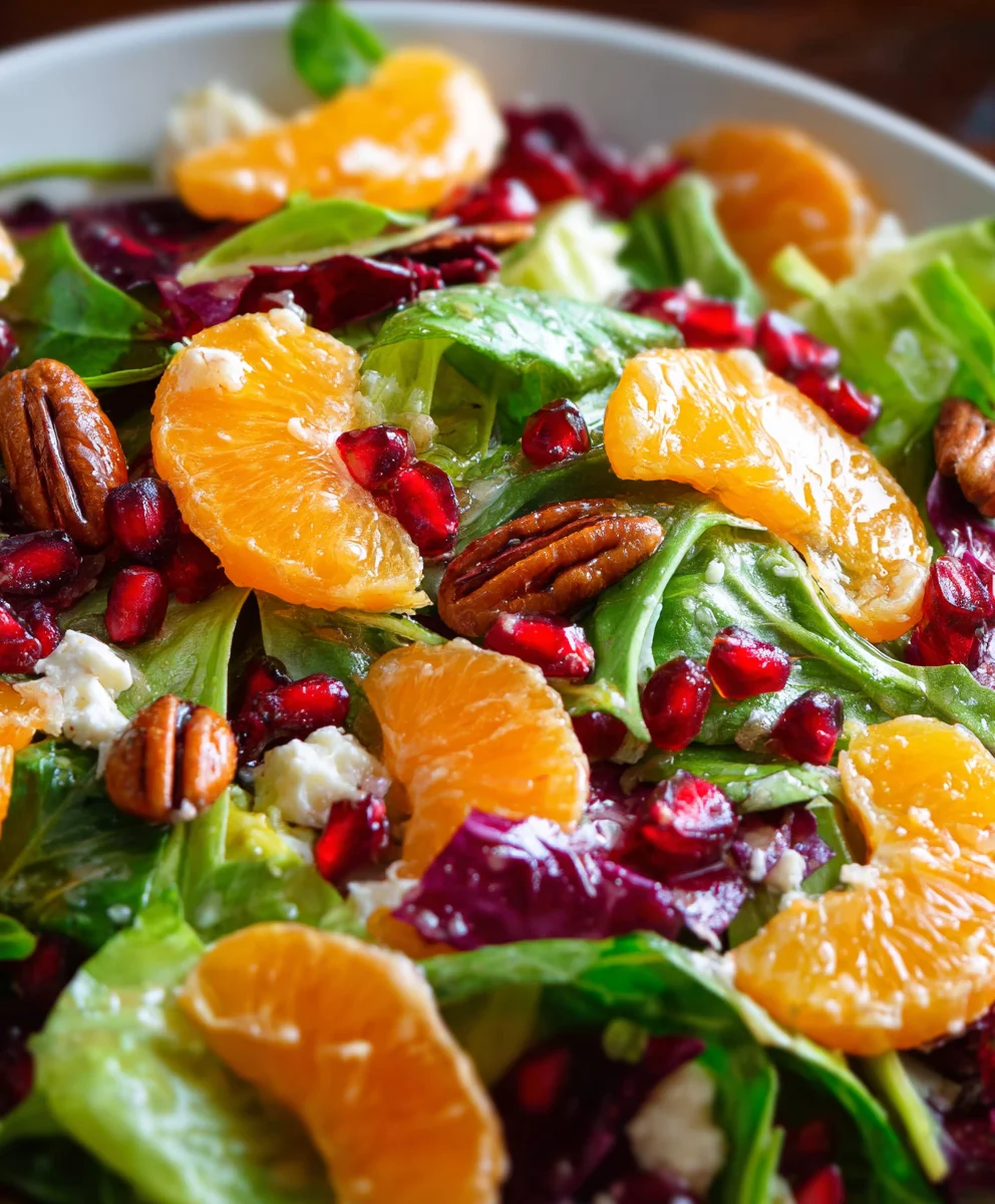 Festive Christmas Salad Recipe- Easy & Delicious