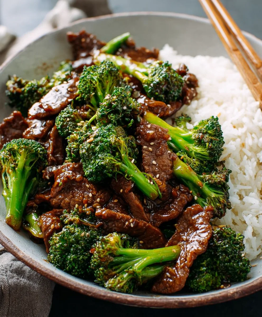 Chinese Beef and Broccoli Stir Fry- Easy Recipe