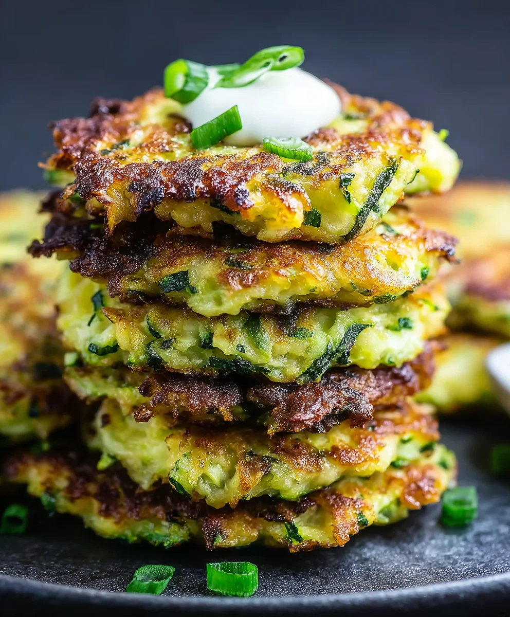 Crispy Zucchini Fritters - Easy & Delicious Recipe