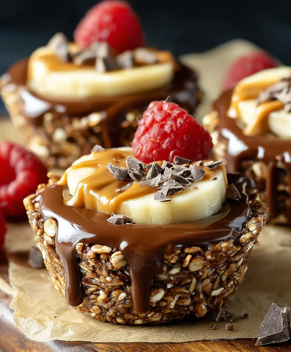 Chocolate Granola Peanut Butter Cups Recipe