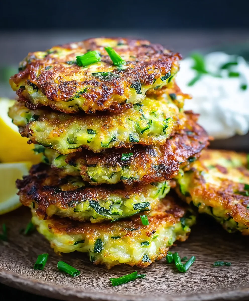 Crispy Zucchini Fritters - Easy & Delicious Recipe