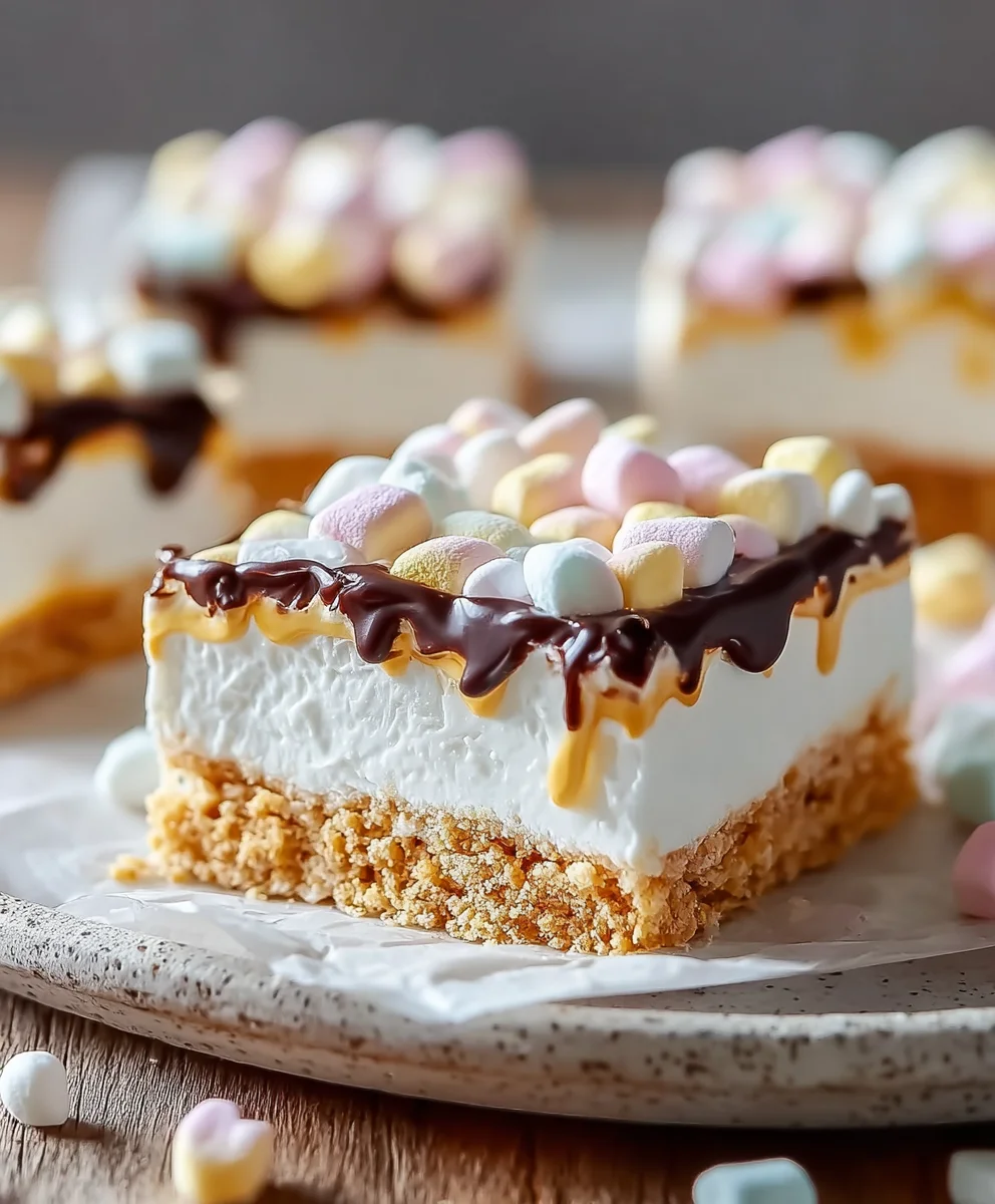 Easy No-Bake Marshmallow Slice Recipe