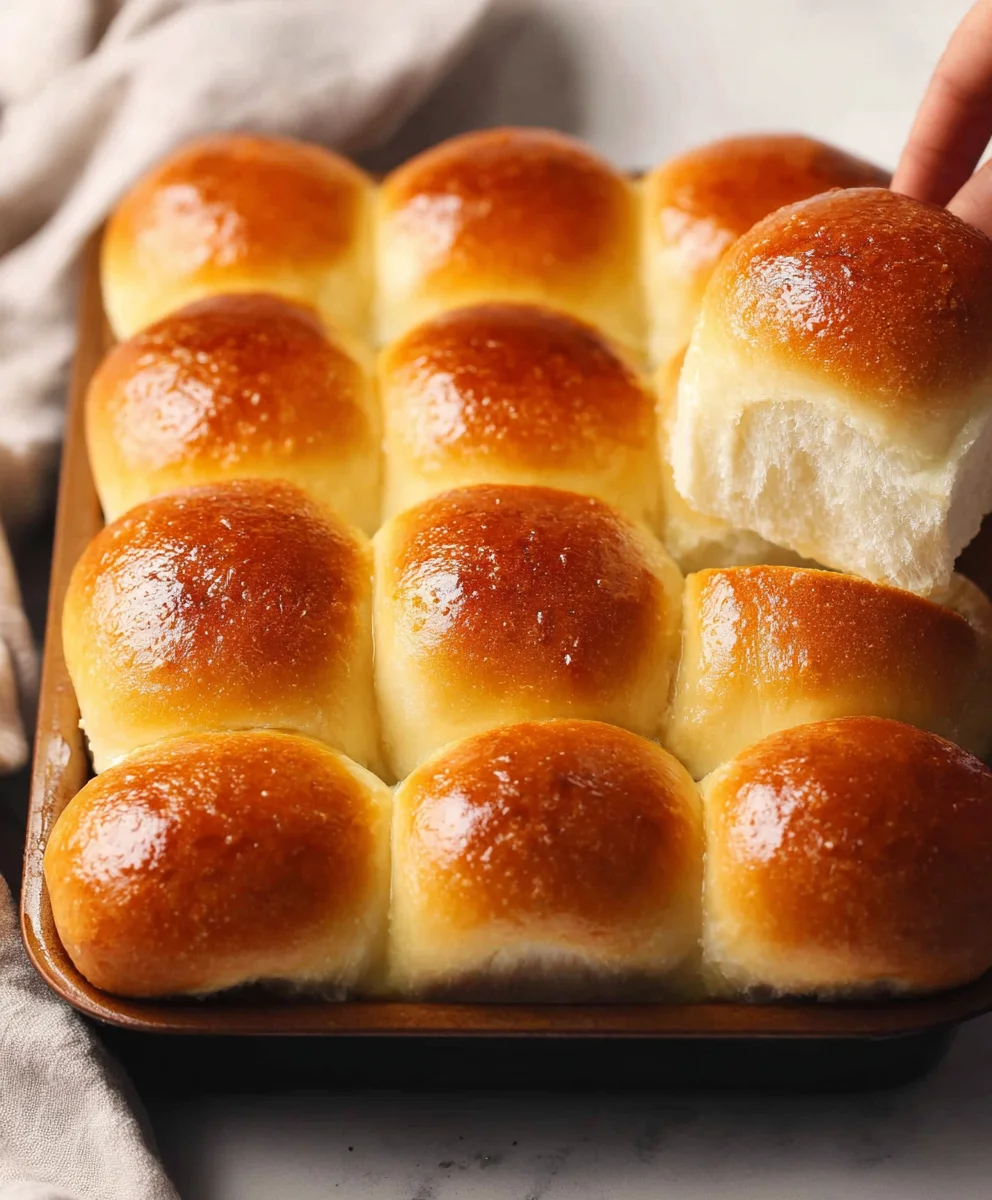 Soft Easy Homemade Dinner Rolls-Quick Baking