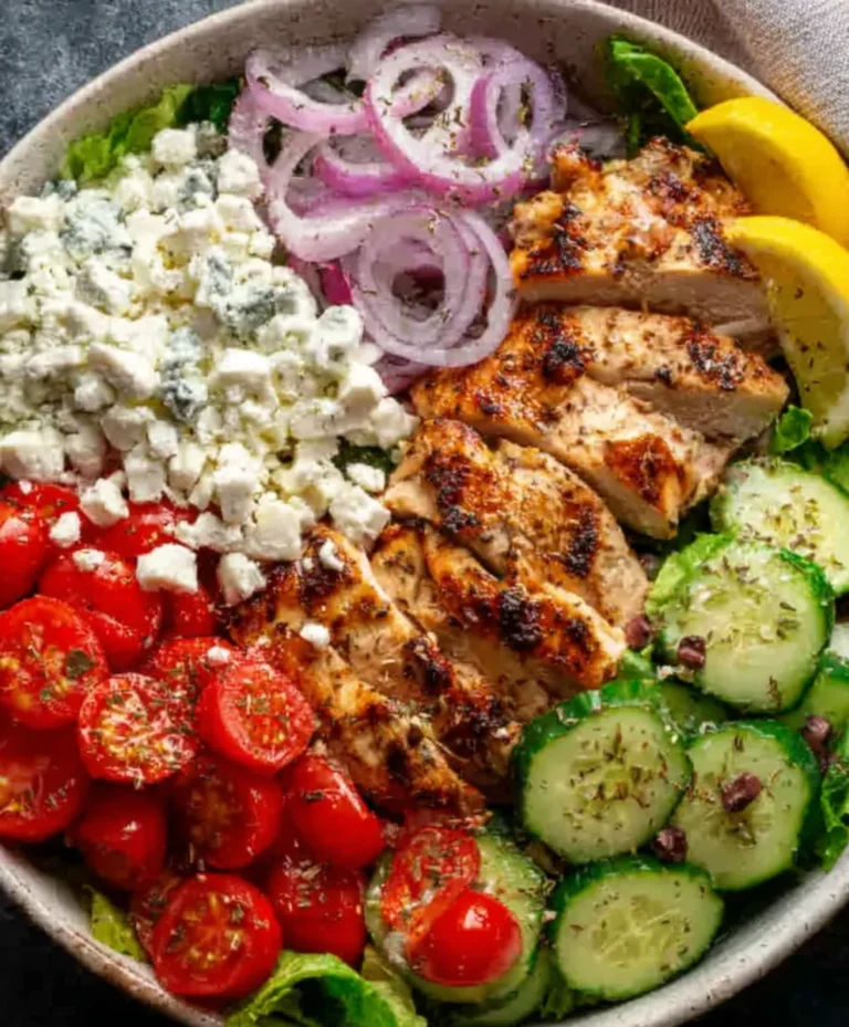 Greek Chicken Bowl Recipe- Easy & Delicious