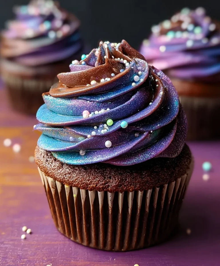 Galaxy Cupcakes Recipe- Cosmic Swirls For Any Celebration