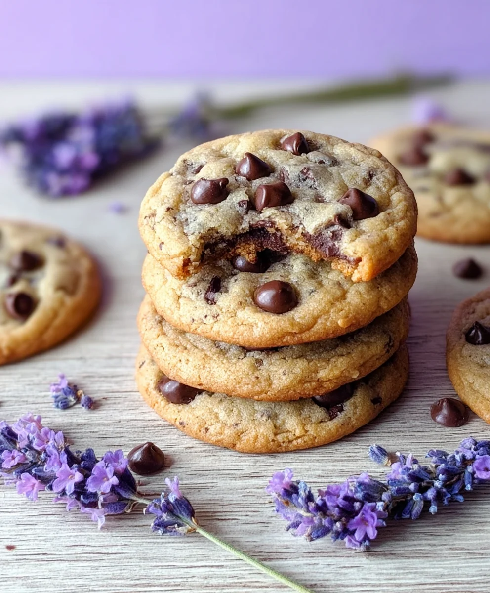 Lavender Chocolate Chip Cookies-Aromatic-Decadent-Treat