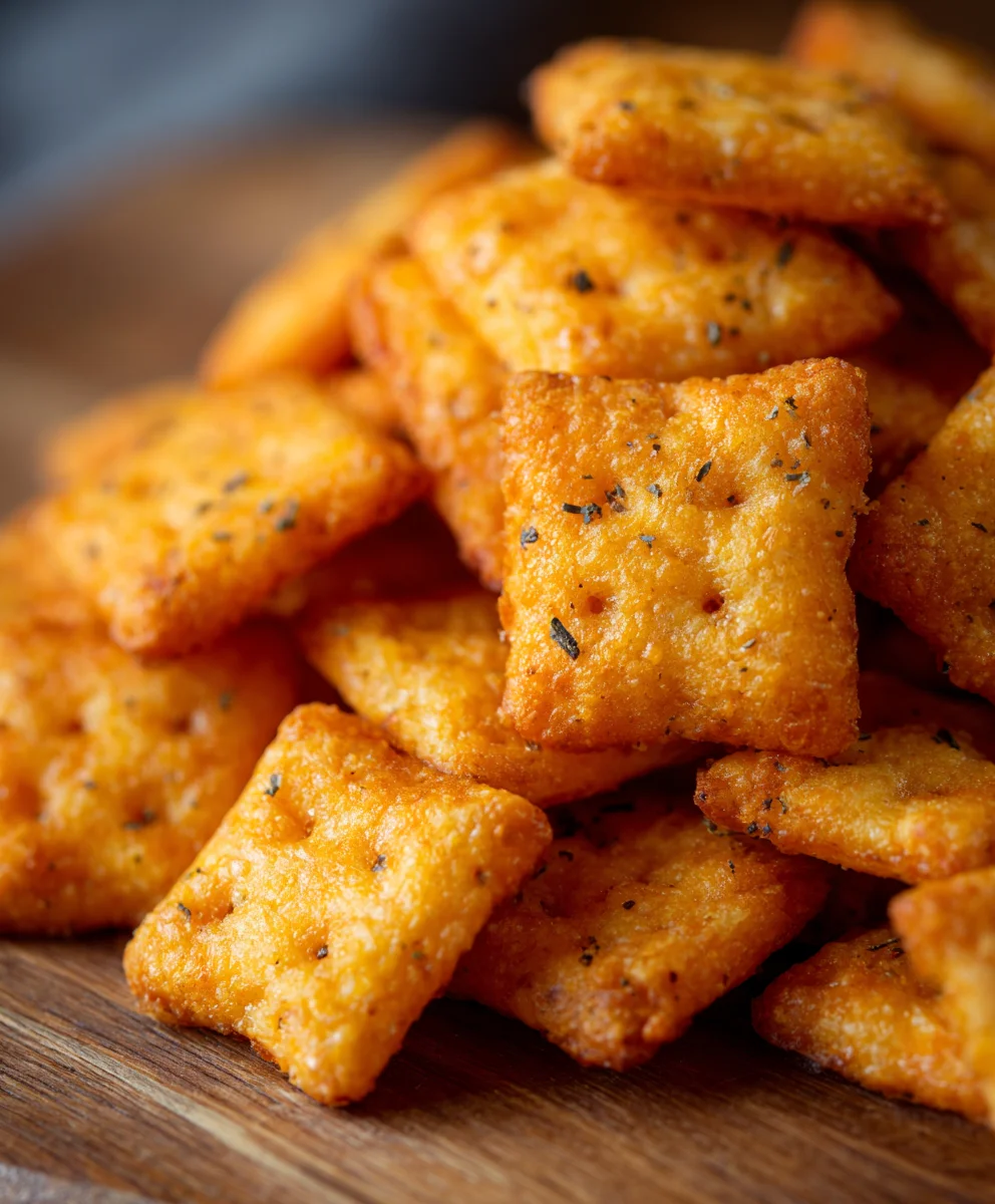 Easy Homemade Cheez Its Recipe-Snack Time Fun