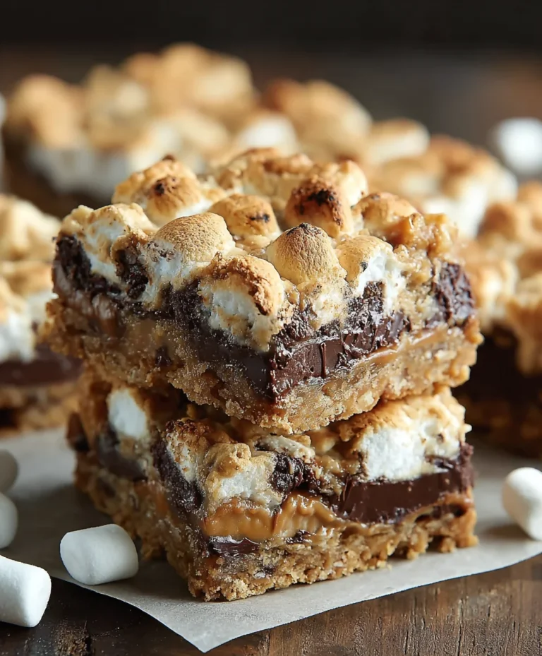 Smores Seven Layer Bars- Easy & Delicious Dessert
