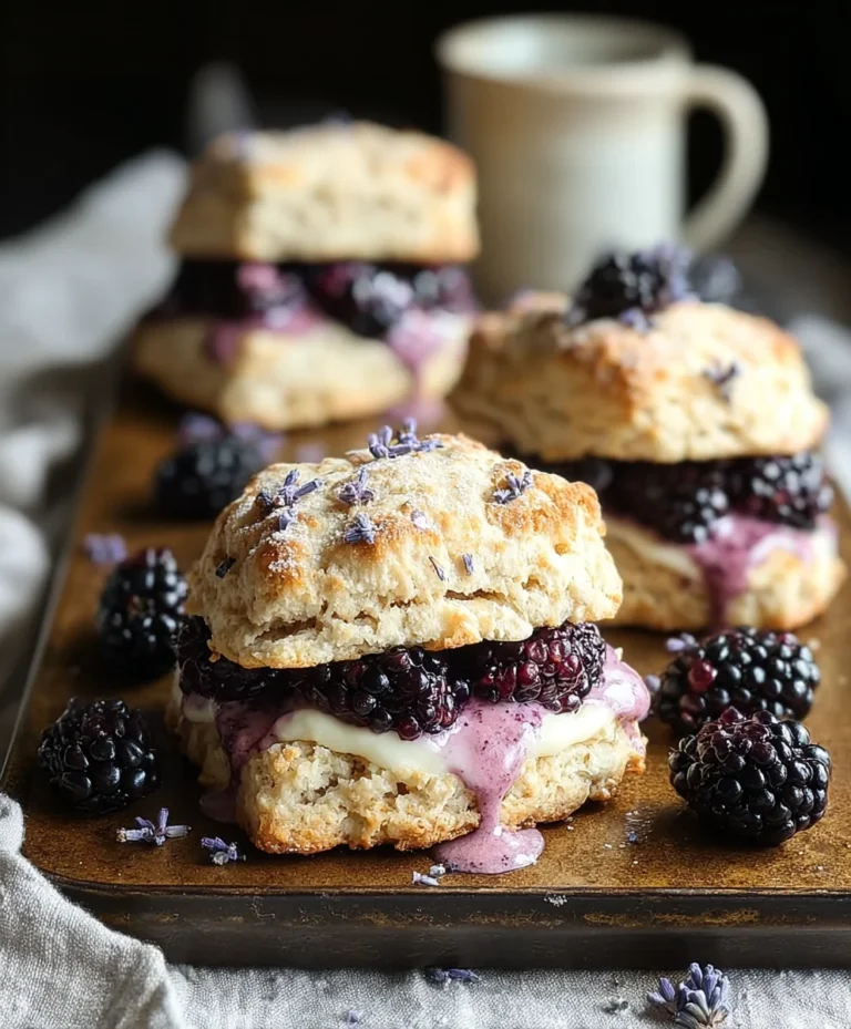 Blackberry Lavender Scones- Easy Flavorful Baking