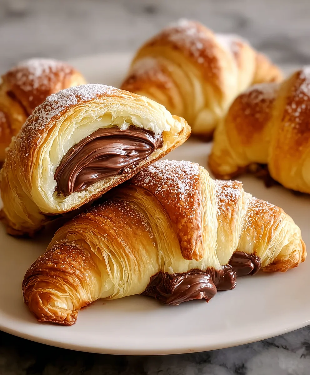 Easy Nutella Crescent Rolls - Decadent Chocolate Pastry