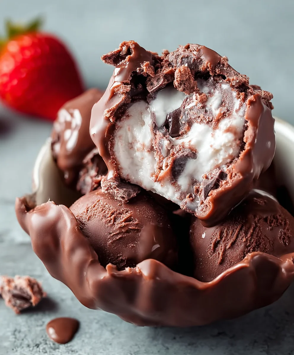 Easy Frozen Chocolate Yogurt Clusters Recipe