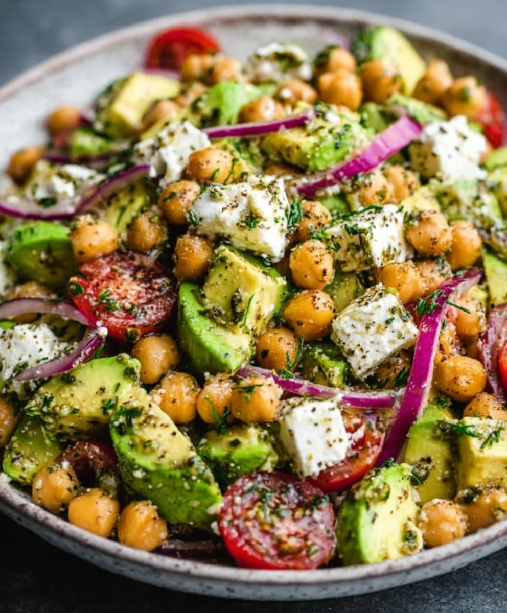 Easy Chickpea Salad Recipe - Quick & Delicious Lunch