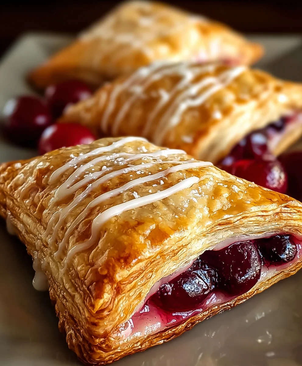 Easy Cherry Turnovers - Simple Delicious Pastry Recipe