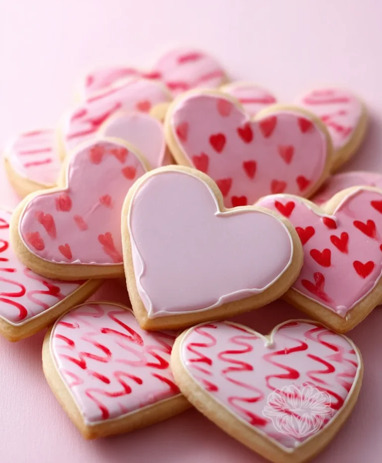 Easy Vnon-alcoholic alentine’s Day Non-Non-Non-Alcoholic Alternativeic Cookies with Royal Icing