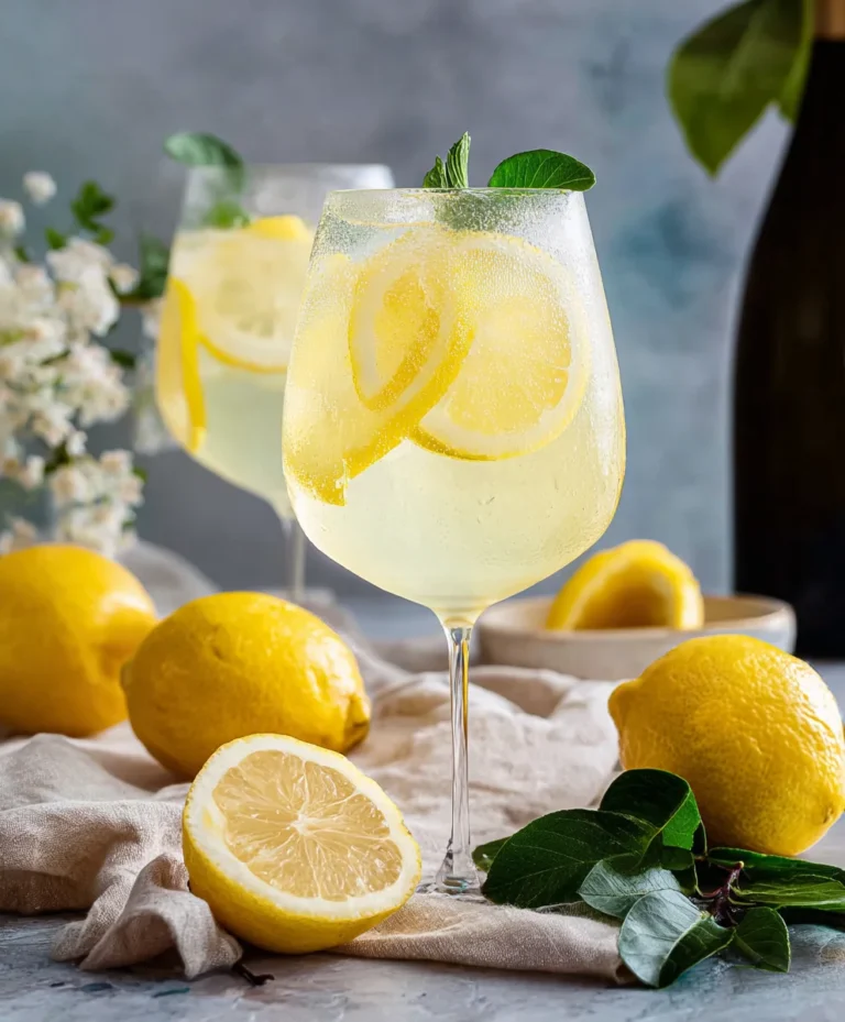 Easy Limoncello Spritz – Refreshing Non-Non-Non-Alcoholic Alternativeic Drink