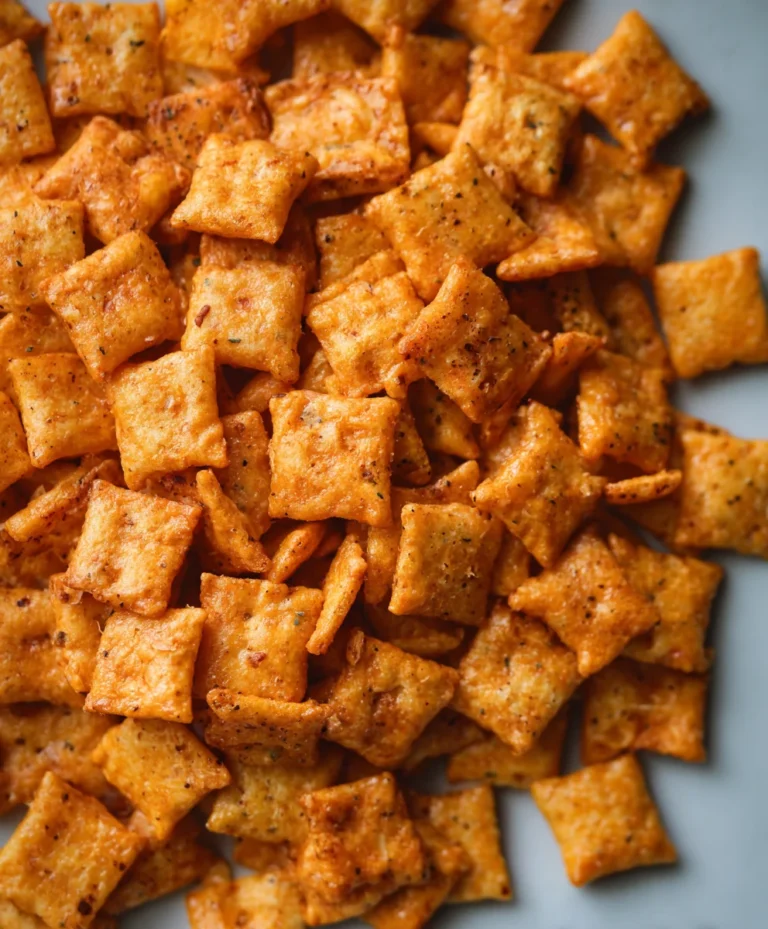Homemade Sourdough Cheez-Its- Easy Crunchy Bites