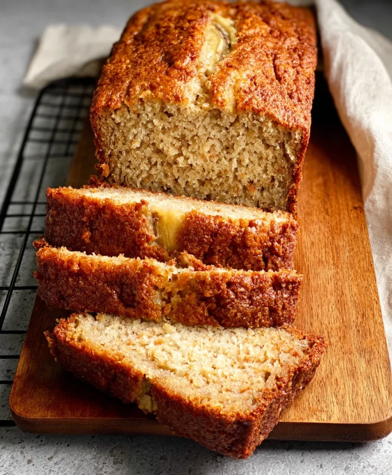 Best Cottage Cheese Banana Bread-Moist & Healthy