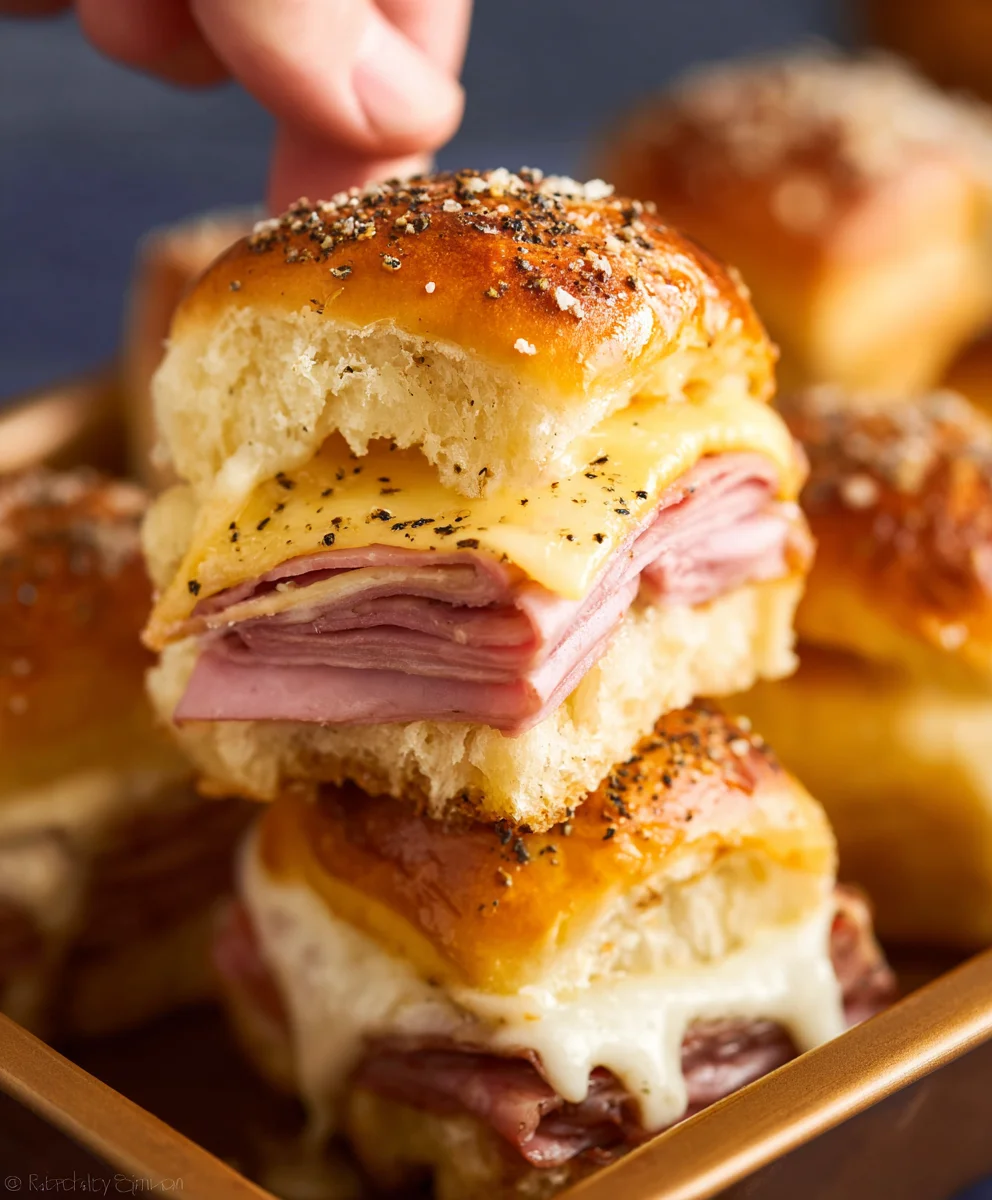 Beef Beef Ham Cheese Sliders Easy Recipe