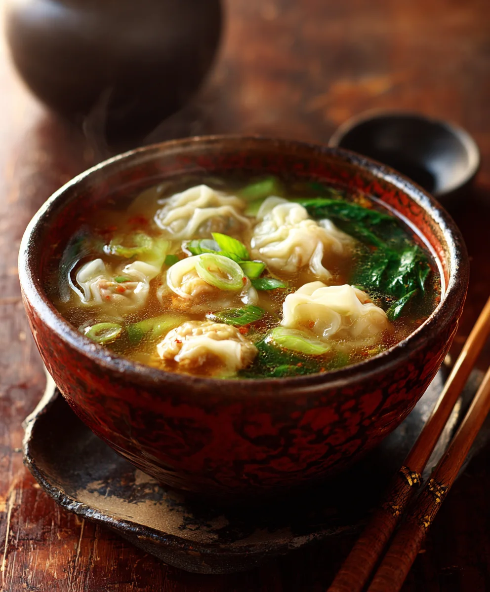 Easy Beef Wonton Soup Recipe - Delicious & Quick