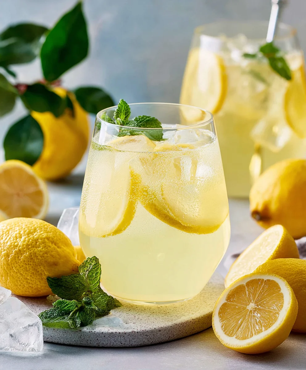 Easy Limoncello Spritz - Refreshing Non-Non-Non-Alcoholic Alternativeic Drink