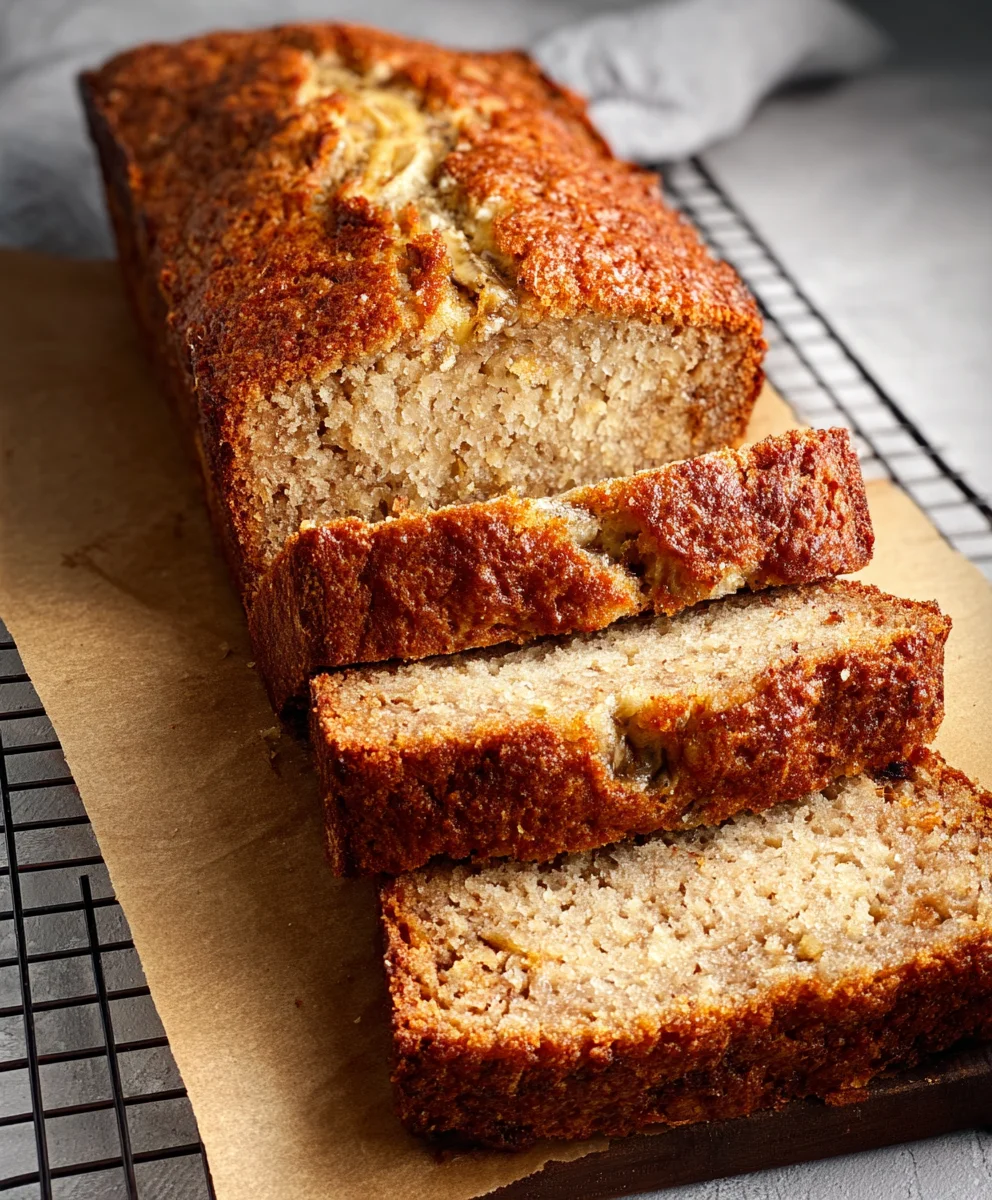 Best Cottage Cheese Banana Bread-Moist & Healthy