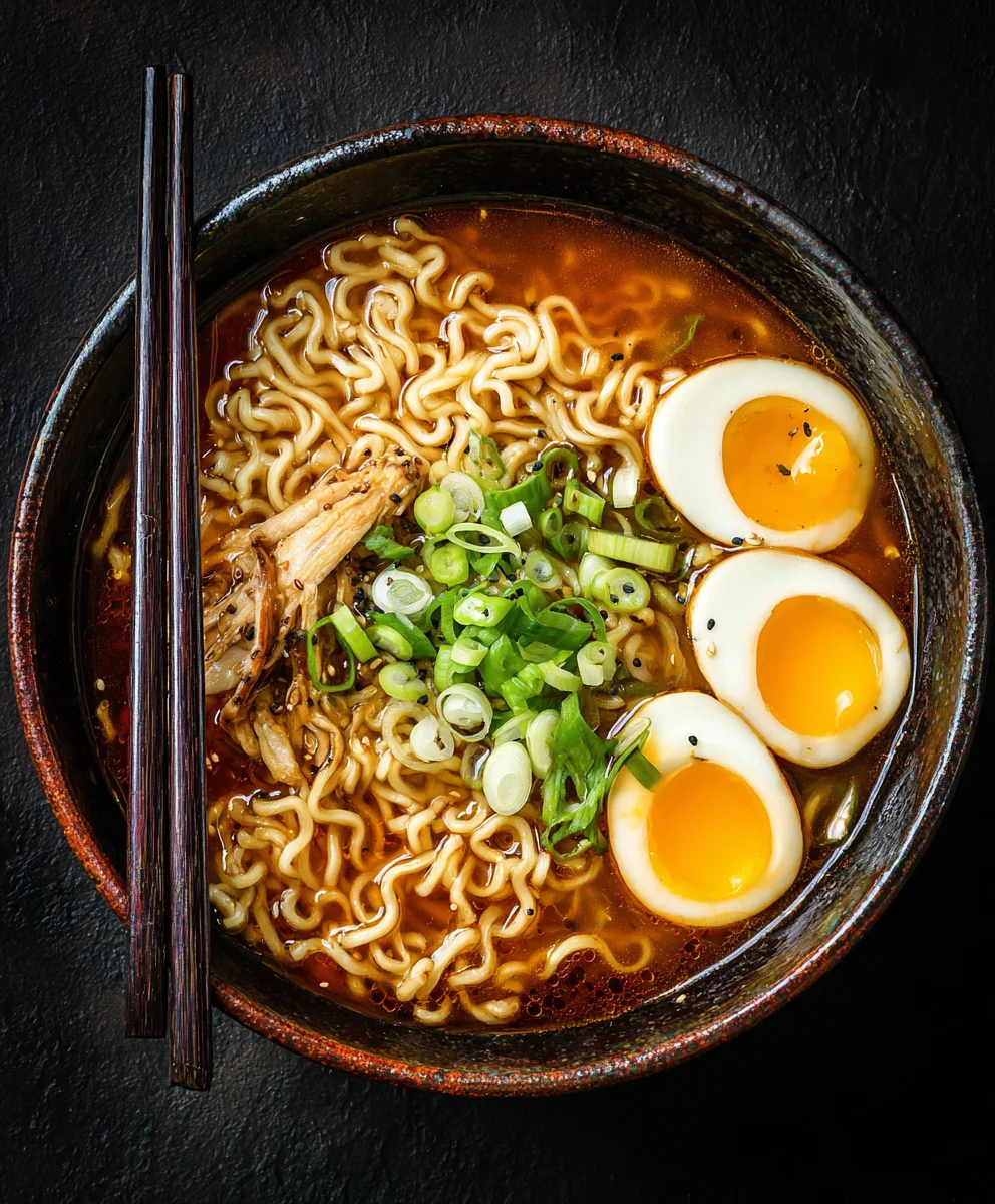 Easy Saucy Ramen Noodles-Quick Beef Flavor Meal