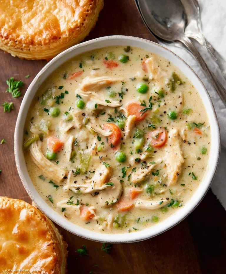 Easy Chicken Pot Pie Soup-Comfort Food Made Simple