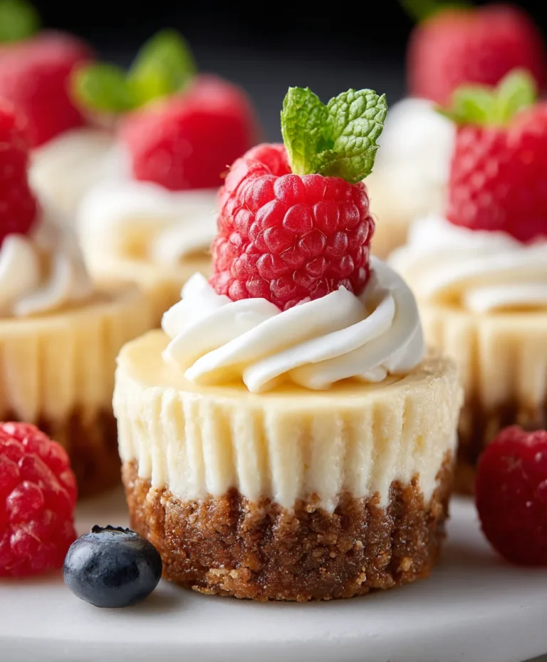 Best Mini Cheesecake Recipe-So Easy & Delicious