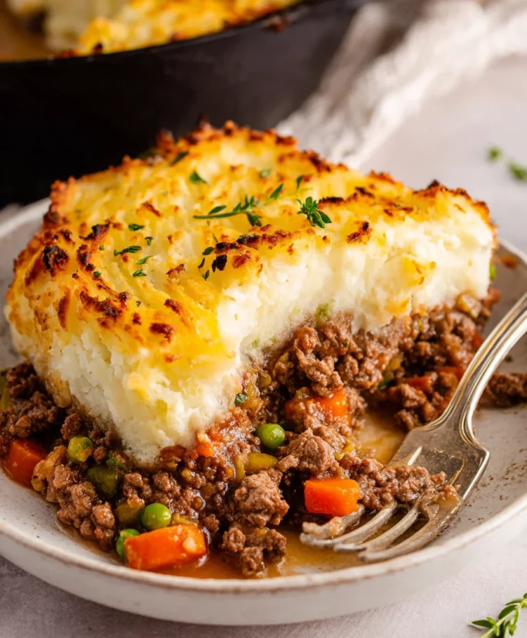 Classic Shepherd’s Pie – Hearty Beef Comfort Food