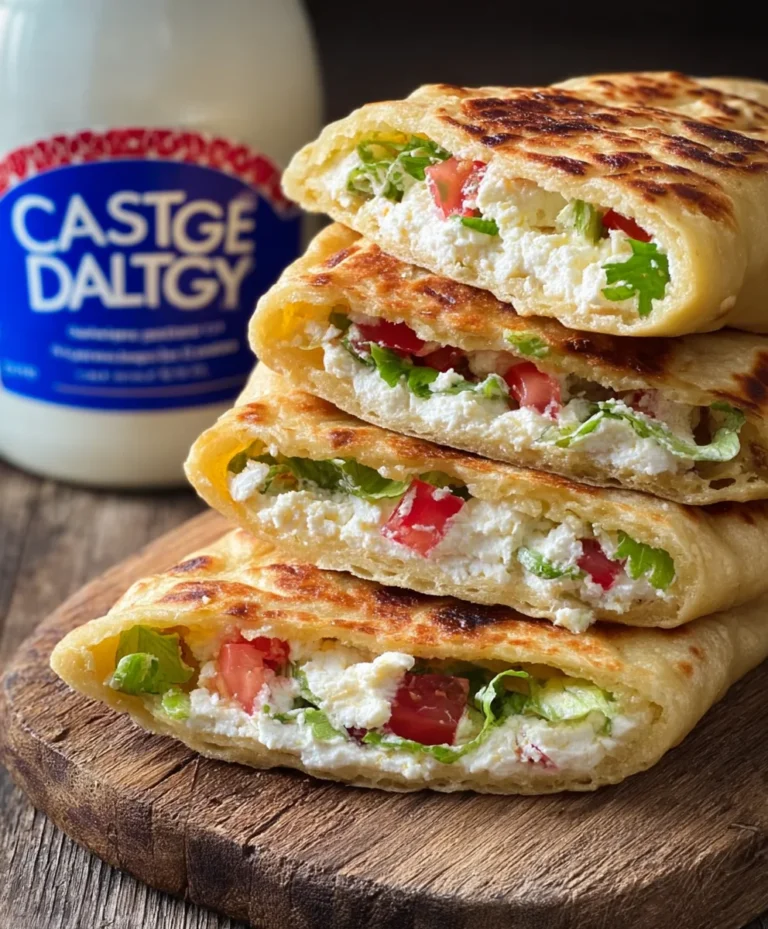 Easy Cottage Cheese Flatbread Recipe
