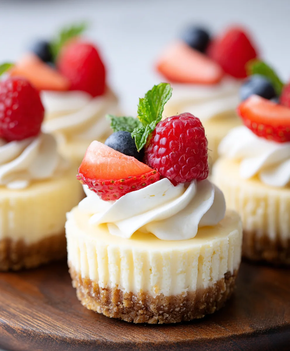 Best Mini Cheesecake Recipe-So Easy & Delicious