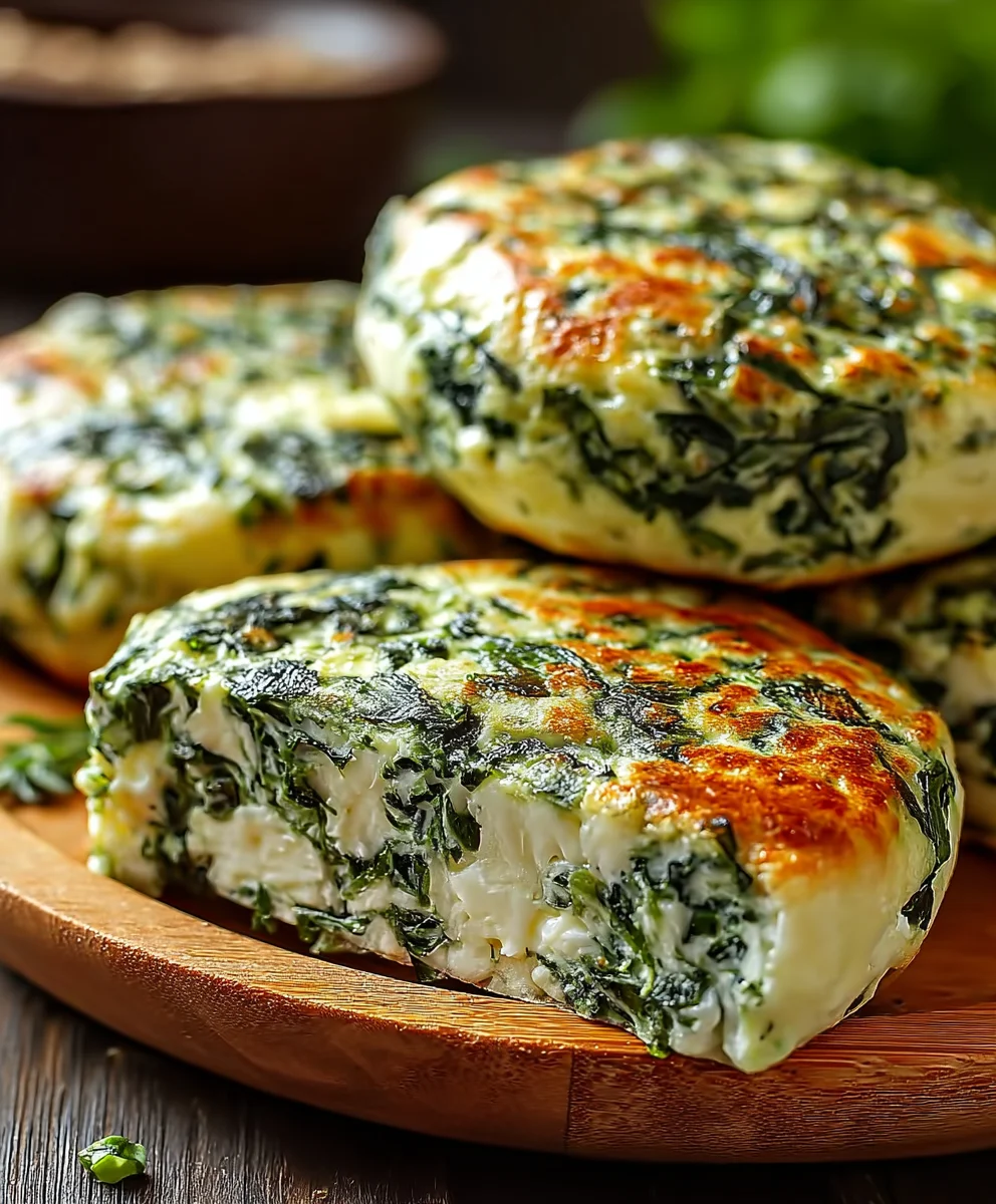 Easy Spinach Cottage Cheese Flagels Recipe