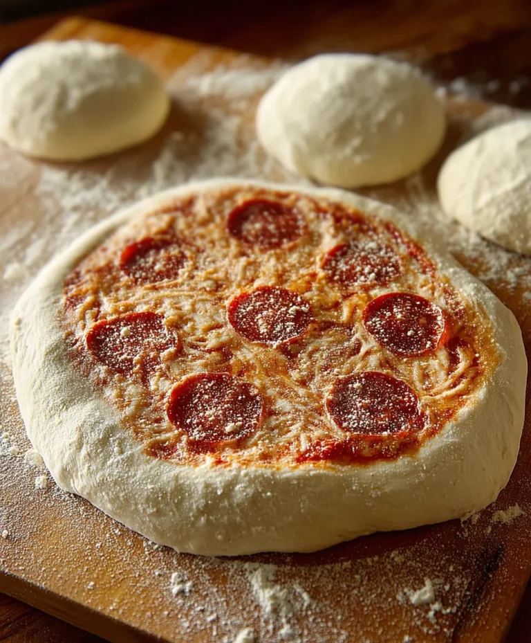 Easy Ingredient Pizza Dough Recipe