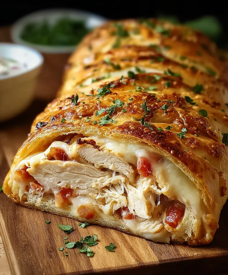Easy Chicken Ranch Stromboli Recipe-Family Favorite