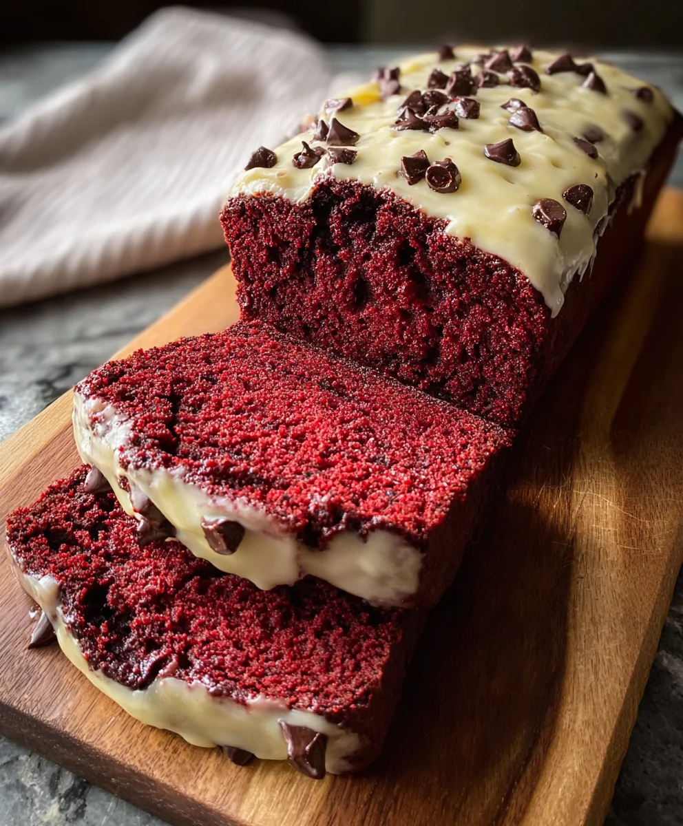 Red Velvet Banana Bread-Moist & Delicious Recipe
