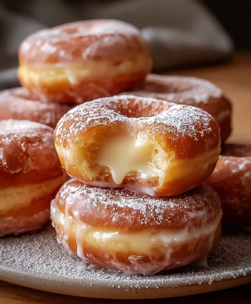 Milky Cheese Donuts- Irresistible Baked Goodness