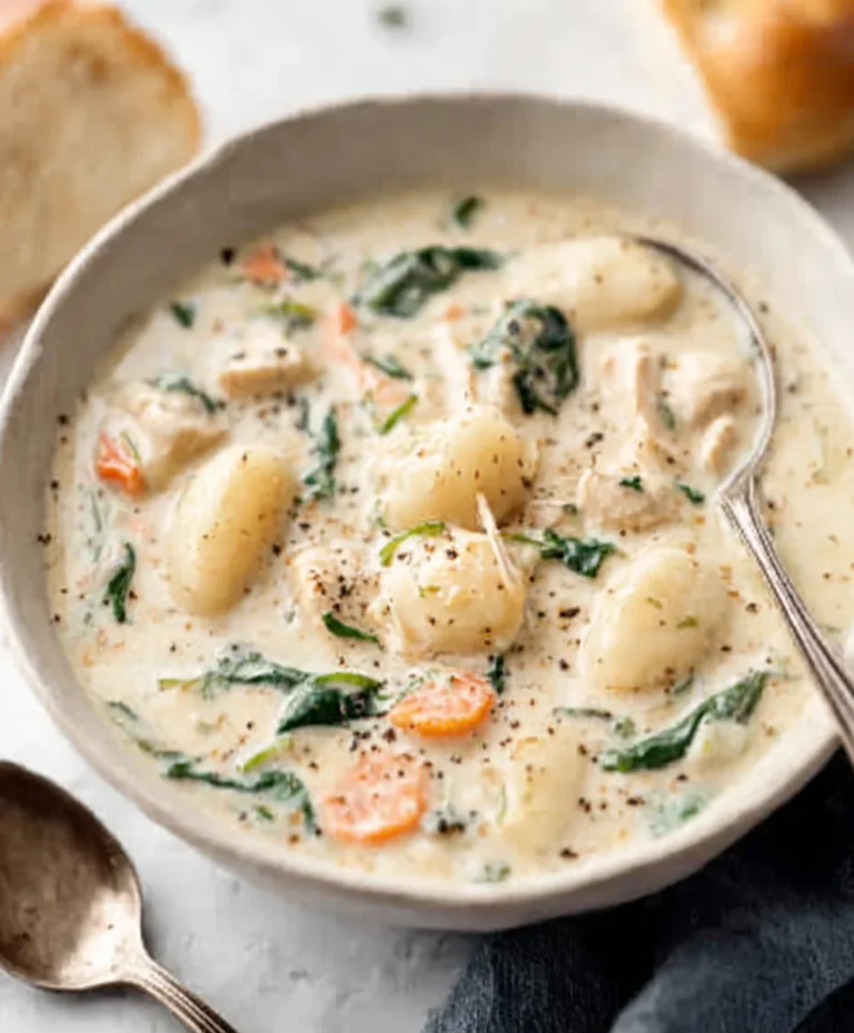 Olive Garden Chicken Gnocchi Soup – Copycat Recipe