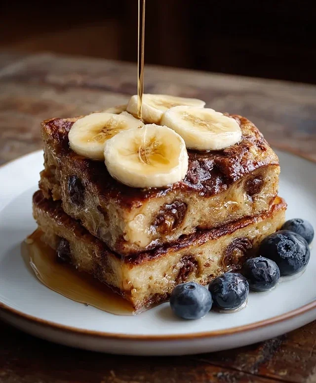 Gluten Free Banana Pancake Bake