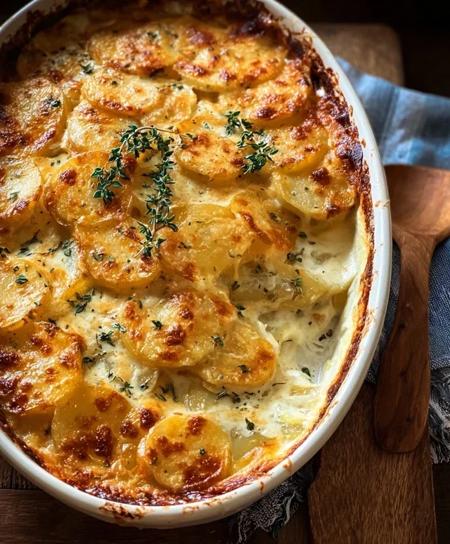 Cheesy Scalloped Potatoes