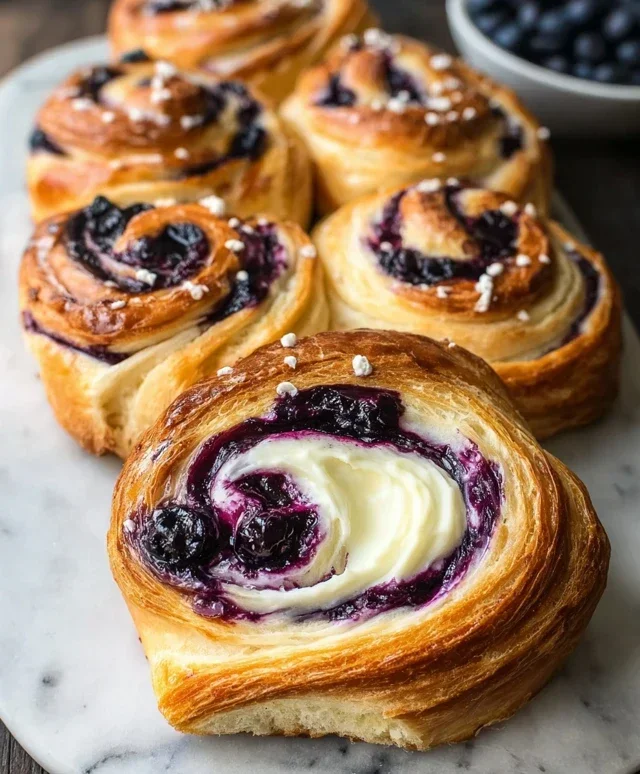 Blueberry Cheese Danish