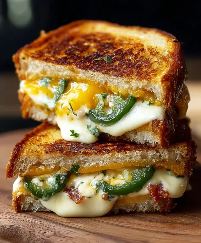 Jalapeño Popper Grilled Cheese