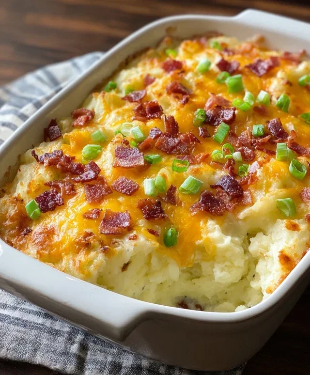 Twice Baked Potato Casserole